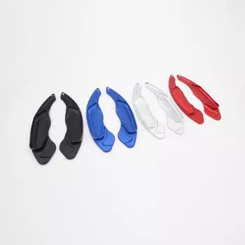 Для Volvo S60 XC60 S80 XC70 V60 V40 автомобильный аксессуар для ремонта рулевого колеса, подрулевой переключатель, удлинение, украшение из алюминия чёрный