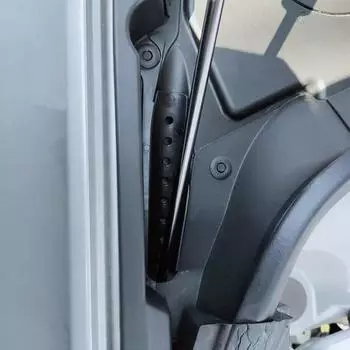 Для Volvo XC60 2018 2019 2020 2024 2024 2024 Протирка против листвы и мусора, блокирующая сливной слот стеклоочистителя, аксессуары для модификации чёрный