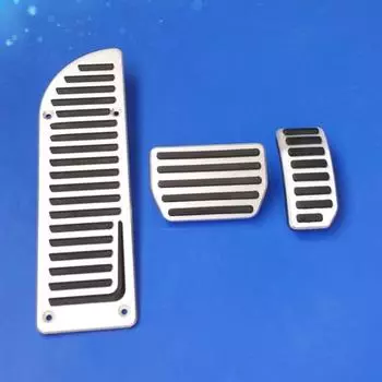 Для VOLVO XC60 S60 S80L V60 V70 аксессуары для салона автомобиля алюминиевый AT/MT ускоритель педаль газа тормоз украшение защита MT