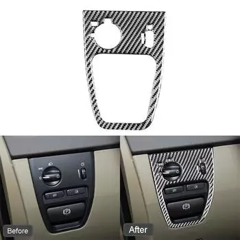 Для Volvo XC90 2003-2014 внутренние молдинги, аксессуары, кнопка переключения фар автомобиля, накладка на панель
