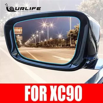 Для VOLVO XC90 XC 90 2016 2017 2018 Защитная пленка с полным покрытием заднего вида, непромокаемая противотуманная пленка, аксессуары для автомобиля Universal 2 pcs