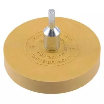 Для ВСЕХ СТАНДАРТНЫХ ДРЕЛ ДРЕЛИ Ластик Колесо БЕСПЛАТНОЕ СНЯТИЕ ДРЕНАЖНОЙ ДРЕЛИ U Резина 88 мм Насадка Низкий Ластик Карамель Колесо CHINA