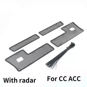 Для VW Arteon CC 2024 автомобильные аксессуары передняя решетка вставка сетка против насекомых пыли мусор защита внутренняя сетка украшение