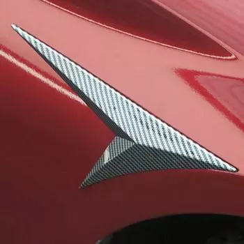 Для VW Goft 4 5 6 7 GTI Gti 1 пара боковых крыльев, дверей, декоративных накладок, лезвий, эмблем, значков, автомобильных тюнинг-комплектов чёрный