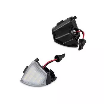 Для VW GOLF 5 GTI V MK5 Jetta Passat B5.5 B6 Sharan Superb EOS Задний вид Puddle Welcome Light LED Боковой Зеркало Напольный Фонарь белый