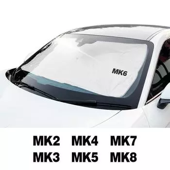 Для VW Golf MK2 MK3 MK4 MK5 MK6 MK7 MK8 солнцезащитные аксессуары солнцезащитные козырьки на лобовое стекло автомобиля солнцезащитные козырьки на переднее окно For MK2