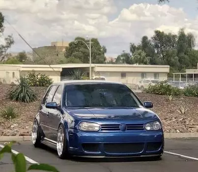 Для VW Golf MK4 4 IV R32 Cupra R передний спойлер передний бампер спойлер универсальный 3 шт. обвес глянцевый черный автоаксессуар