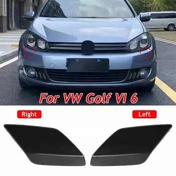 Для VW Golf VI 6 MK6 Jetta 2008-2013 Передний бампер Фара омывателя фар Форсунка распылителя Крышка 2009 2010 2011 2012