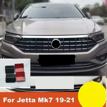 Для VW Jetta MK7 2019 2020 2021 2022 детали автомобиля передняя сетка решетка клип украшение