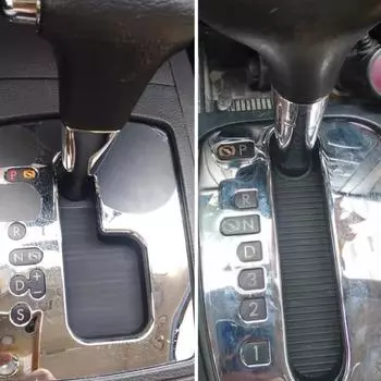 Для VW Polo 9n 2002-2010 аксессуары 1x автоматическое переключение передач пылезащитная полоса накладка A