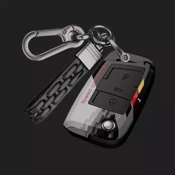 Для VW Polo Skoda Octavia A7 Kodiaq Seat Ateca Leon Golf 7 MK7 VII Tiguan Fashion Граффити Чехол для ключа автомобиля в виде ракушки Держатель для брелка Pr