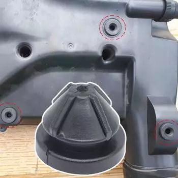 Для VW Touran 5T 2015-2021 Tiguan AD BW T-Cross C11 Up T-Roc A11 AC7 автомобильный воздушный фильтр впускной резиновый буферный блок втулка аксессуары для подушек 2Pcs