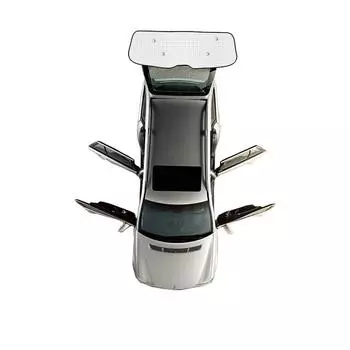 Для VW Volkswagen ID.6 2022 2023 солнцезащитные козырьки, коврики, солнцезащитные козырьки на лобовое стекло, солнцезащитные шторы, тенты для автомобиля Rear Windshield