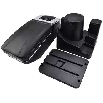 Для VW Volkswagen Jetta Mk5 Golf Mk5 6 подлокотник Коробка для хранения содержимого центрального магазина подстаканник интерьерные аксессуары для стайлинга автомобилей 35*35*15cm