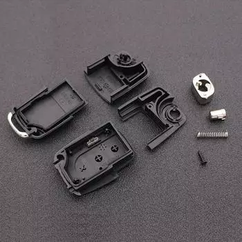 Для VW VOLKSWAGEN Jetta Tiguan Golf Mk6 Caddy Eos Skoda Toledo Bora Sagitar Polo Passat Beetle выкидной дистанционный ключ Shell