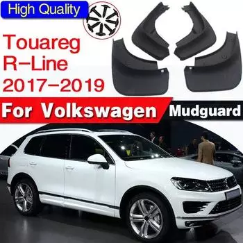 Для VW Volkswagen Touareg R-line 2017 2018 Брызговики Передние и задние брызговики Брызговики Fender