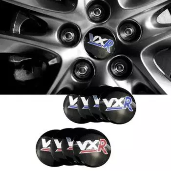 Для VXR логотип автомобильный шиномонтажный центр наклейка колпаки ступицы значок аксессуар красный