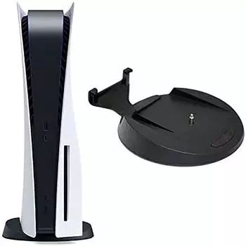 Для PS5 Версия с дисководом Вертикальная подставка-держатель Док-станция для консоли Настольная подставка Черная