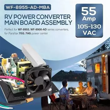 Для WFCO WF-8955-MBA Конвертер Сборка преобразователя питания 55А 105-130В переменного тока 950Вт