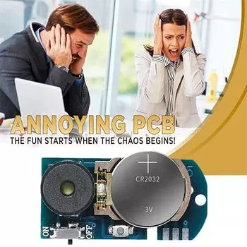 Для взрослых раздражающий шуточный звуковой сигнал печатная плата звуковой сигнал шутка раздражающий звуковой сигнал шутка устройство PCB Prank