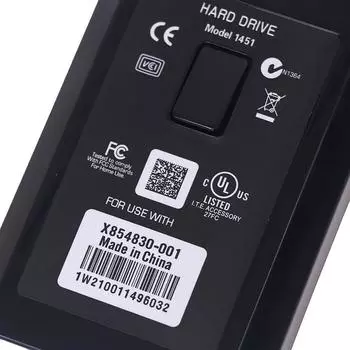 Для Xbox 360 Slim Внутренний чехол для жесткого диска Корпус жесткого диска Черный