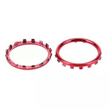 Для Xbox One Elite Series 2 Accent Joystick Ring Сменные аксессуары для игрового контроллера Chrome Thumbstick Accent Rings Kit Not equipped with a screwdriver чёрный