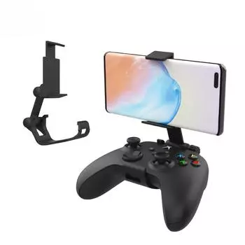 Для Xbox Series X Controller Phone Holder Регулируемый мобильный игровой зажим 9.9*6.7*5.2cm чёрный