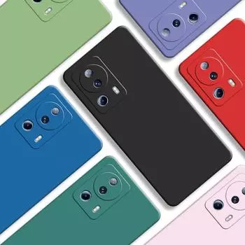 Для Xiaomi 13 Lite 5G чехол 6,55 дюйма оригинальный жидкий силиконовый каучук противоударный бампер Xiaomi 13 Lite чехол Xiaomi 13 Lite Civi2 For Xiaomi Civi 2