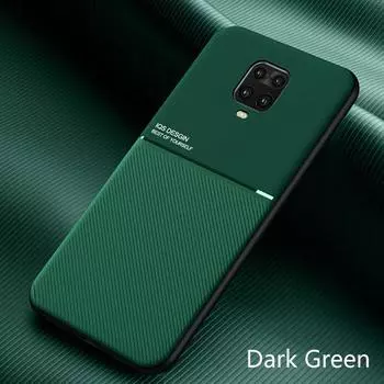 Для Xiaomi 14T Pro 13T Poco X6 кожаный чехол со встроенной металлической пластиной автомобильный держатель чехол для Redmi 14C Note 14 13 Pro+ Note 12 11 K70E Redmi Note 11 Pro 5G/4G зелёный