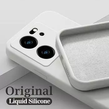 Для Xiaomi 13T 13 T Pro Чехол Квадратный жидкий силиконовый чехол для телефона Xiaomi Mi 13T 13 T Mi13 Mi13T Xiaomi13T Pro Мягкая задняя крышка For Xiaomi 13T