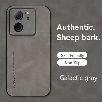 Для Xiaomi 13T чехол Жесткий силиконовый бампер из ТПУ противоударный чехол для телефона Xiaomi 13TPro 13T чехол Xiaomi 13T серый