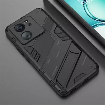 Для Xiaomi 13T Pro 5G чехол Armor Kickstand противоударный чехол для телефона для Xiomi Xiaomy 13T 13 T Xiaomi13T Pro 13TPro 5G PC задняя крышка For Xiaomi 13T красный