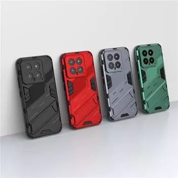 Для Xiaomi 14 Чехол Для Xiaomi 13T 12T 11T 12 12S 13 14 Pro Чехол Панк-броня Ударопрочный Жесткий Резиновый Кронштейн Бампер Для Xiaomi 14 Xiaomi 14