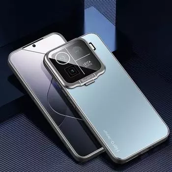 Для Xiaomi 15 Pro 14T чехол металлический объектив камеры невидимый держатель чехол для Mi15 14 T 13T Pro 14Pro 14 Civi ультра ударопрочный матовый чехол с подставкой for xiaomi 15 чёрный