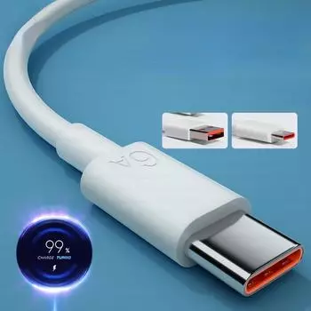 Для Xiaomi 6A USB-кабель типа C, зарядное устройство Turbo Tipo, тип быстрой зарядки-Cabo для Mi 12 11 10 Pro 9 5G Poco X3 M4 Redmi Note 9 10 PRO K30S K40 1m