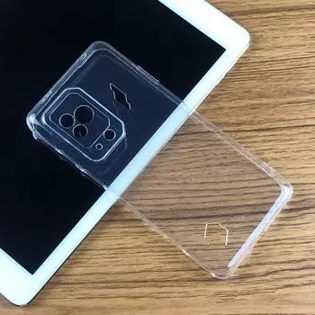 Для Xiaomi Black Shark 5 Pro RS 5G тонкий кристально чистый прозрачный мягкий чехол из ТПУ на заднюю панель Защитная крышка для камеры Black Shark 5 чистый