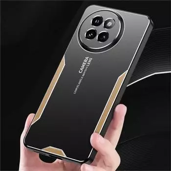 Для Xiaomi Civi 4 Pro Чехол Металлический Алюминиевый Чехол Для Xiaomi Civi 4 Pro Защитный Чехол Для Линзы Мороз Предотвращает Отпечатки Пальцев Металл + ТПУ For Xiaomi Civi 4Pro синий