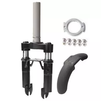 Для Xiaomi M365 Pro Pro2 1S передняя вилка амортизатор сборка передняя подвеска брызговик комплект электрический скутер передняя труба амортизатор