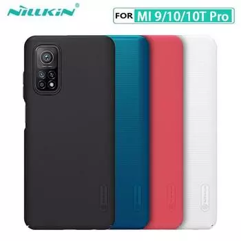 Для Xiaomi Mi 10T Pro Чехол Nillkin Frosted Shield PC Жесткая задняя крышка для Xiaomi MI 9 10 Pro 5G Чехол