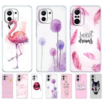 Для Xiaomi Ми 11 | Ми 11 Лайт 4G 5G NE | Ми 11и | Задняя крышка для телефона Mi 11 Ultra xiaomi11 i 11Lite Xiomi Mi11Lite Silicon TPU For Xiaomi Mi 11