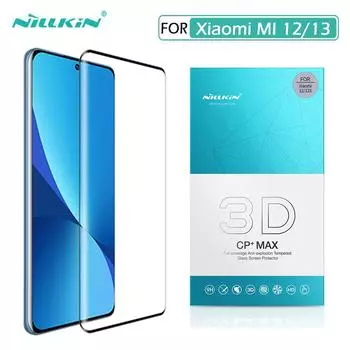Для Xiaomi Mi 12 13 Pro стекло Nillkin 3D CP + MAX полностью покрывает закаленное стекло Защитная пленка для экрана для Mi 12 12X стекло MI 13 Pro