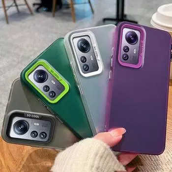 Для Xiaomi Mi 12 Чехол Xiaomi 12 Pro Чехол для телефона Xiaomi 12T Чехол Mi 12T Pro mi12X 12S Pro Роскошный металлический матовый чехол Aurora Skin Xiaomi 12