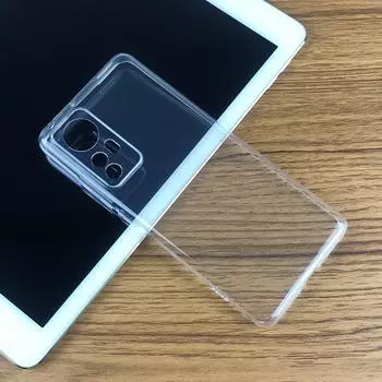 Для Xiaomi Mi 12S 12 11 10 Pro Ultra Lite 5G NE 12X 10S тонкий кристально чистый прозрачный мягкий TPU чехол для задней панели защитная крышка для камеры Xiaomi 12 чистый