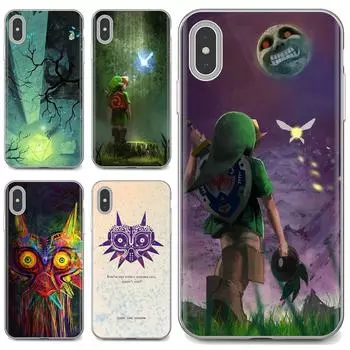 Для Xiaomi Mi 5X 6X Max Mix 1 2 2S 3 Mi5 Mi5S Mi6 Mi3 Mi4 poco X3 nfc F2 Pro M3 Legend of Zeldas Majora s Mask Мягкий чехол из кожи Mi 3