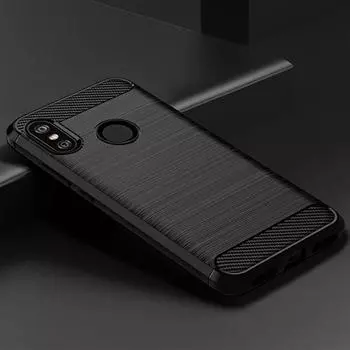 Для Xiaomi Mi A2 lite mia2lite redmi6 pro Мягкий силиконовый чехол задняя крышка для xiaomi a2 lite mi a2lite redmi 6pro Матовые чехлы For Mi A2 lite чёрный