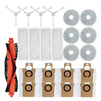 Для Xiaomi Mijia M30 Pro C107 робот-пылесос Mop Choth вакуумные мешки аксессуары боковая щетка фильтр сменные детали