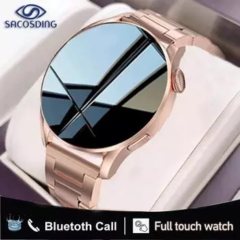 Для Xiaomi Nfc умные часы женские Bluetooth вызов спортивные GPS трек часы мужские индивидуальный циферблат пульсометр ЭКГ PPG умные часы + коробка China