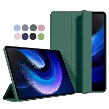 Для Xiaomi Pad 6 Pad6 Max 14 чехол складная подставка магнитный мягкий силиконовый чехол из ТПУ для Xiaomi Mi Pad 5 Redmi Pad Se 11 дюймов 10,6 чехол для планшета xiaomi pad 6/6Pro 11inch небесно-голубой