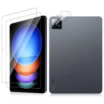 Для Xiaomi Pad 6S Pro Стеклянная пленка для камеры Kluso Сделано в Японии Asahi Glass Высокая твердость 9H Ударопрочный Небьющийся Пропускание Круглый Край