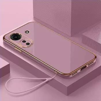 Для Xiaomi Poco C65 чехол Redmi 13C чехол 23100RN82L,23106RN0DA роскошный квадратный чехол для телефона poco c65 противоударный задний чехол Redmi 13C&Case & Strap